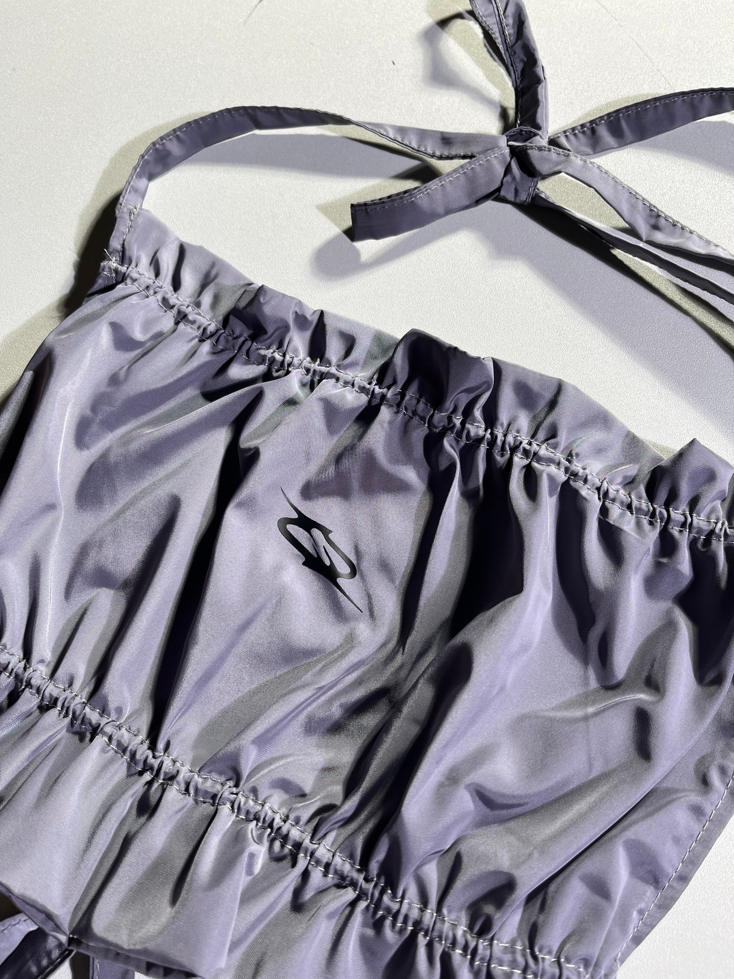 KAYA HALTER TOP GREY