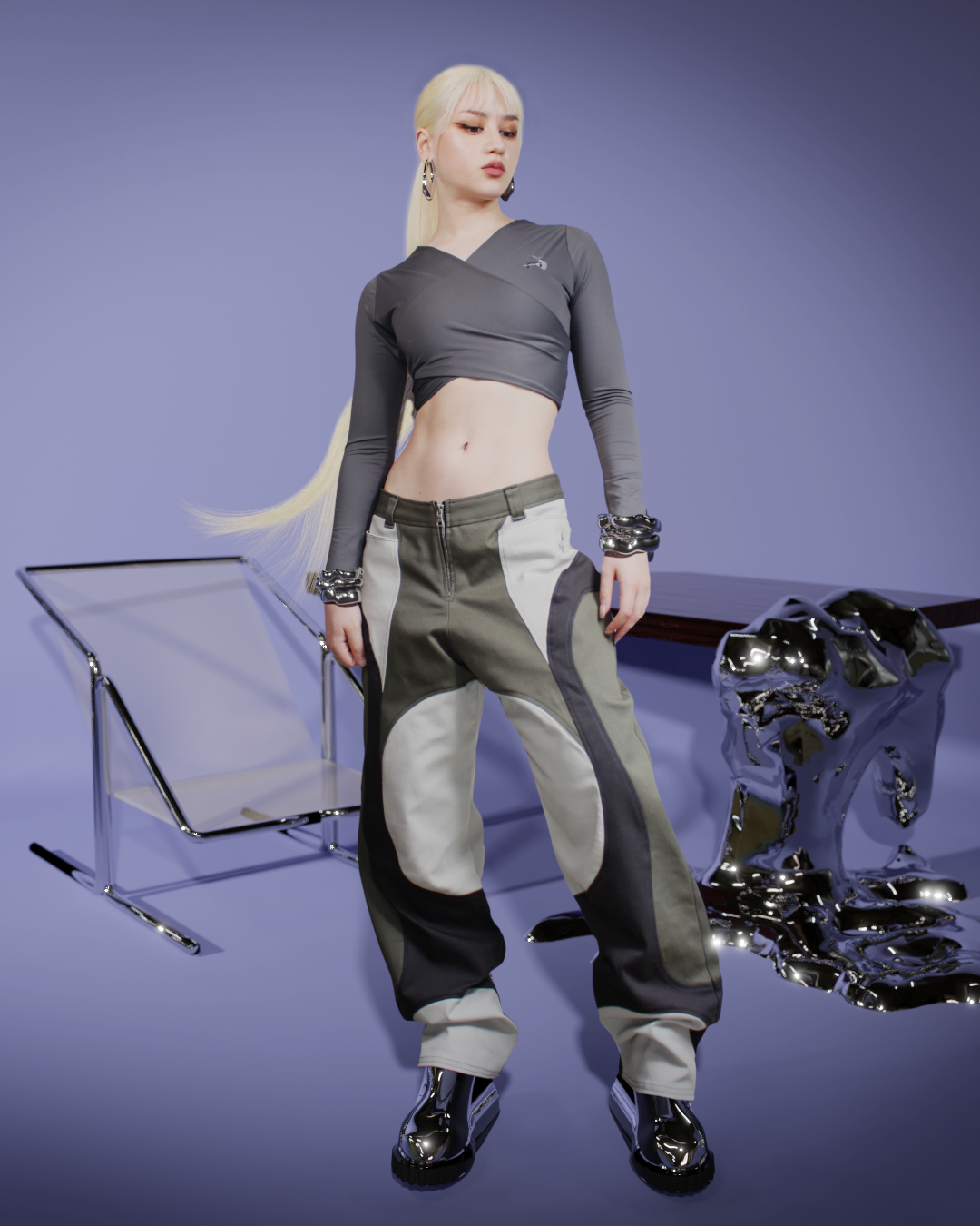 Auberon Pants Khaki