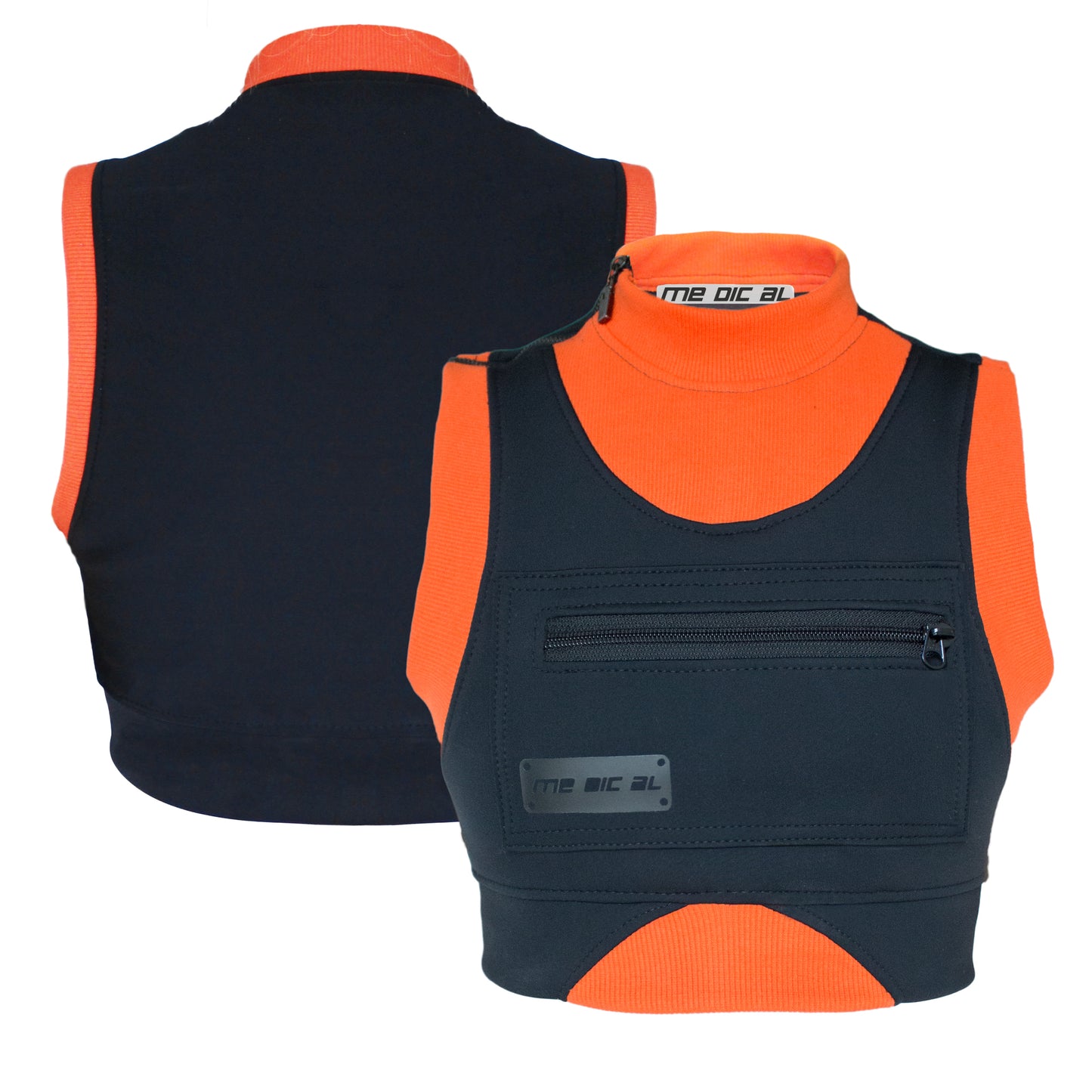 HATCHER CROP TOP ORANGE