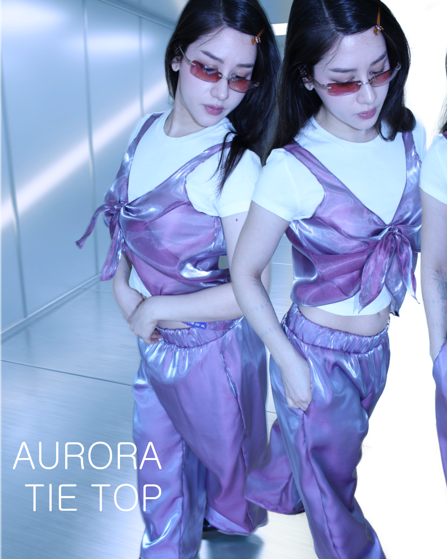 AURORA TIE TOP