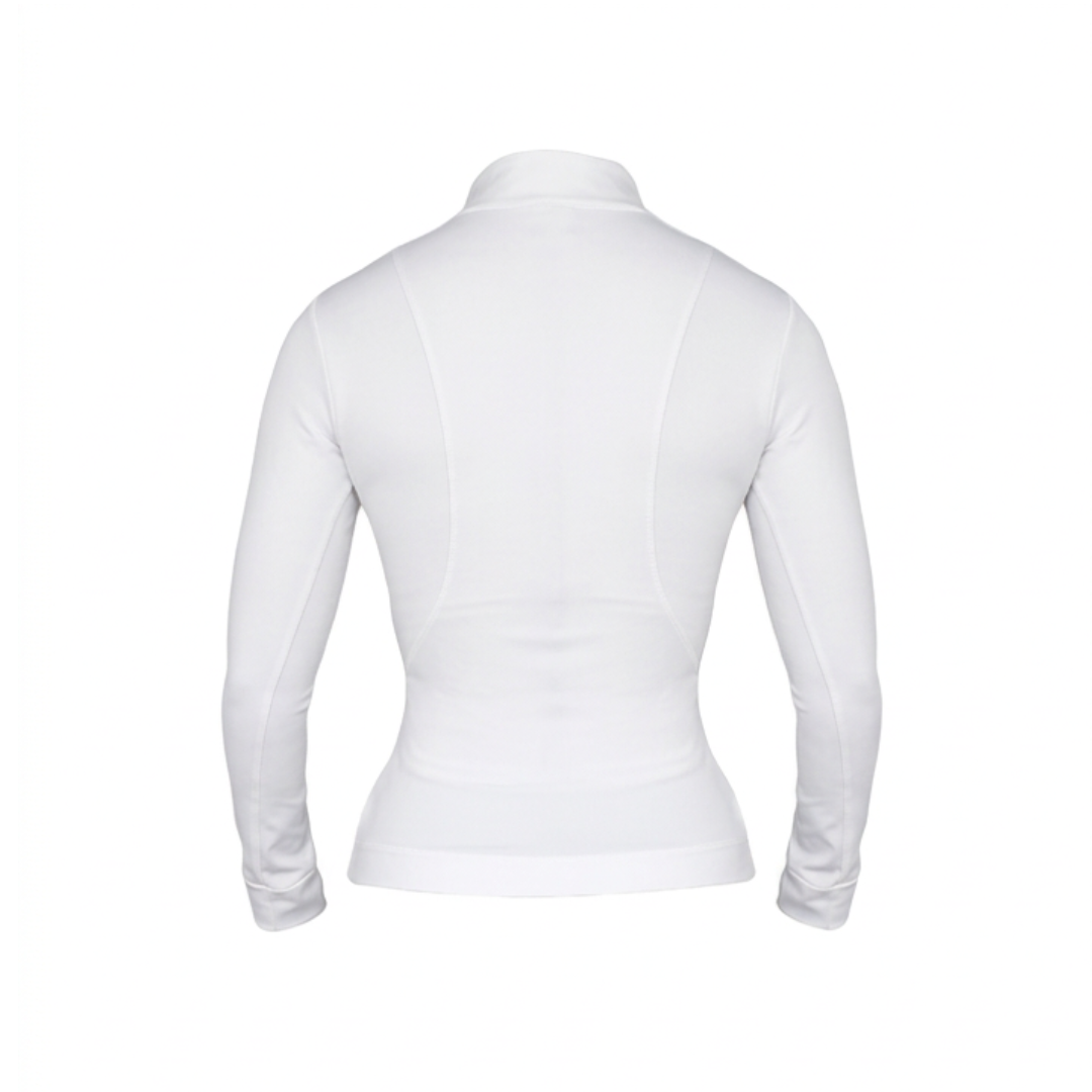 CORE SHELL ZIP JACKET WHITE