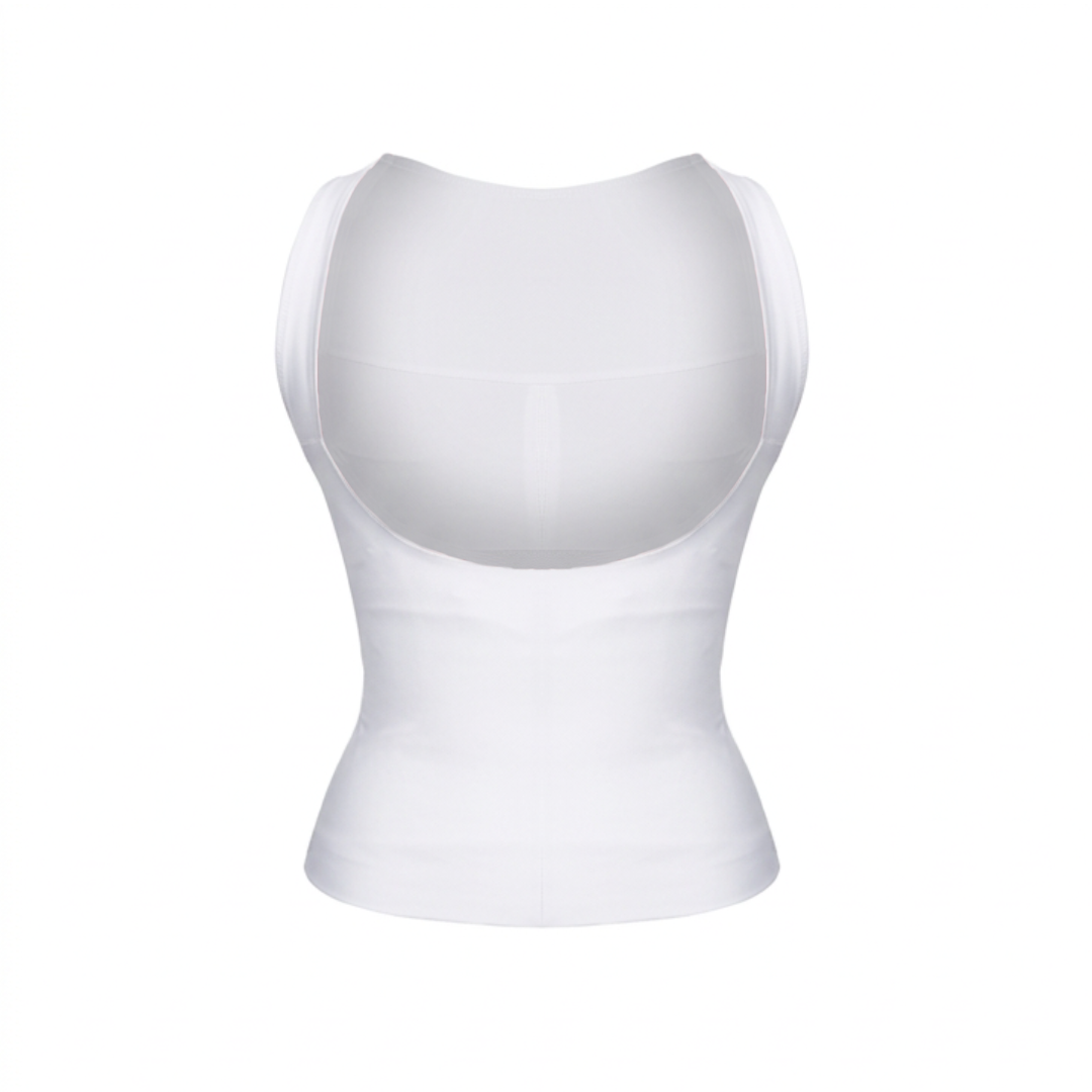 OPEN BACK TOP WHITE